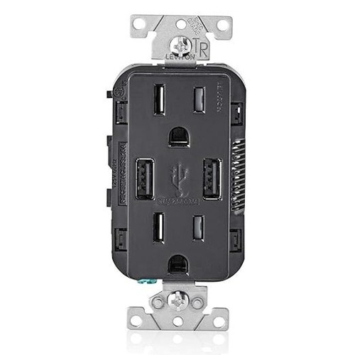Leviton residential duplex usb - duplex,