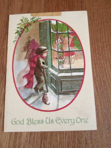 Vtg card christmas - christmas, originals