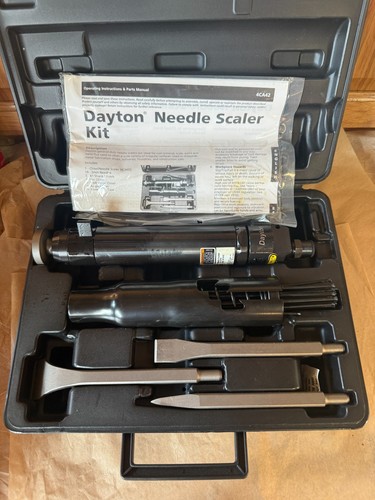 Dayton 5cfm needle scaler - 15.5cfm,