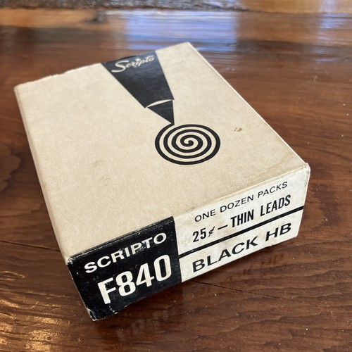 Scripto f840 black thin lead - black,