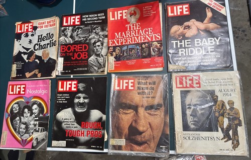 Lot 1972 life magazines - 8,