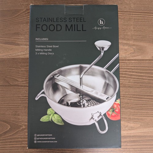 Food mill silver hungry - silver,
