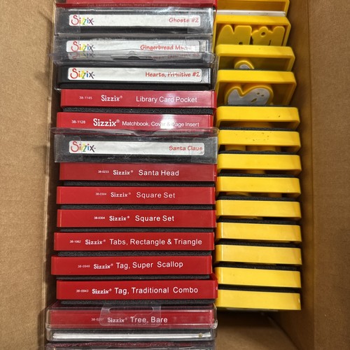 Sizzix dies lot - sizzix,