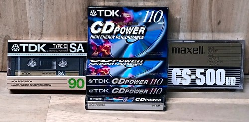Cassette tapes tdk maxell - cassette,