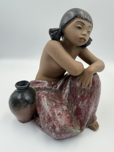 Vintage young girl lladro - girl,