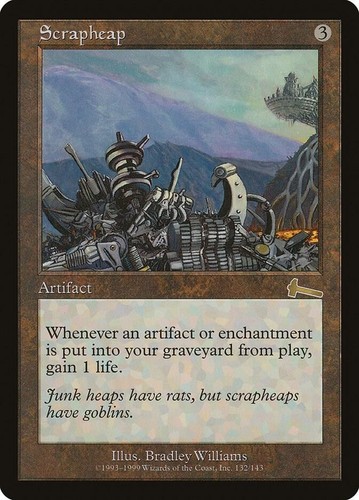 Scrapheap urza s - x, (1)