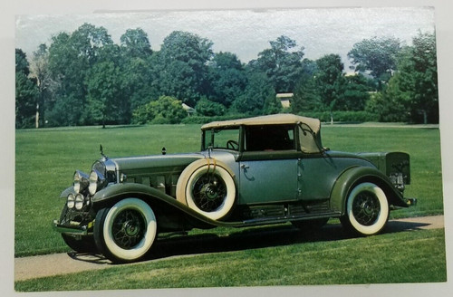 Antique car 1930 cadillac - car, v-16