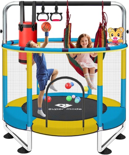 Kids trampoline indoor outdoor - kids,
