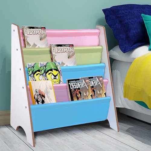 Wood kids sling book - wood, shelf