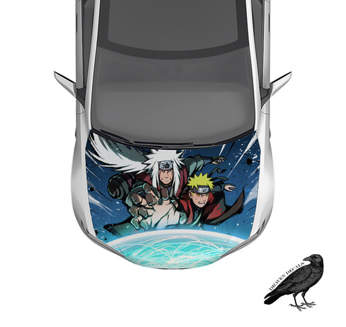 Jiraiya naruto anime hood - anime,