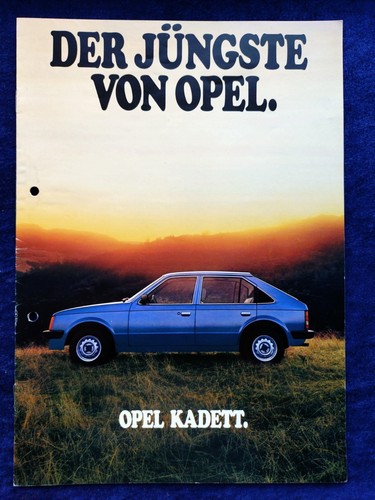 Opel kadett brochure - kadett, d