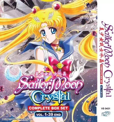 Anime dvd sailor - dvd, crystal