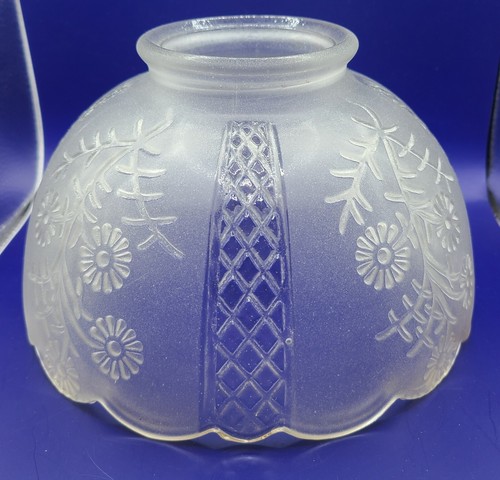Vtg gasolier frosted - vtg,
