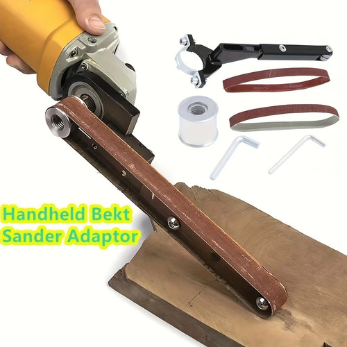 Angle grinder belt sander - grinder, to