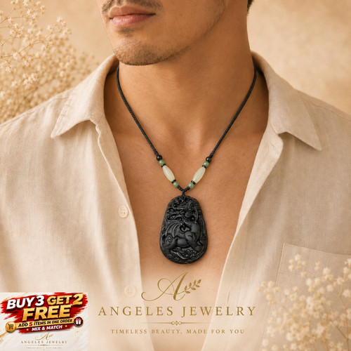 Black obsidian chinese - black,