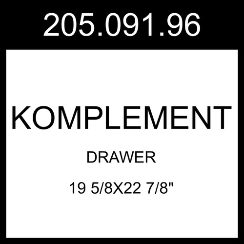 Ikea komplement drawer dark - ikea,
