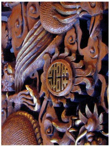 Asian hand carved teak - asian,