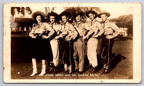 Jimmie miller and his saddle - his,