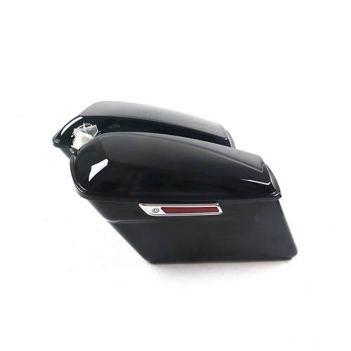 Vivid black hard saddlebag - vivid,
