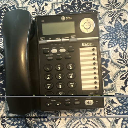 993 line corded - at&t,