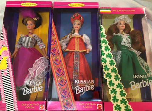 Barbie dolls around the - dolls, globe