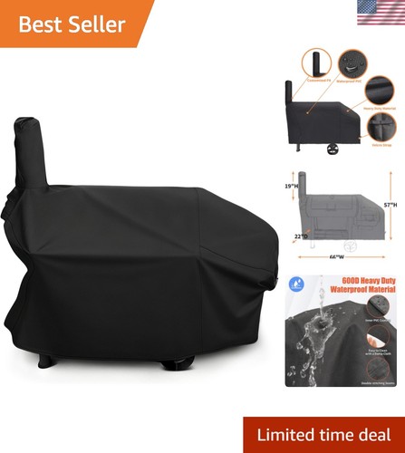 Inch waterproof bbq smoker - 66-inch,