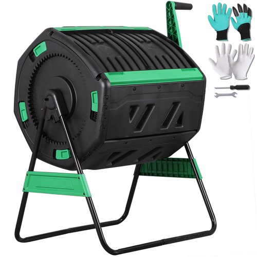 Outdoor compost tumbler - outdoor,