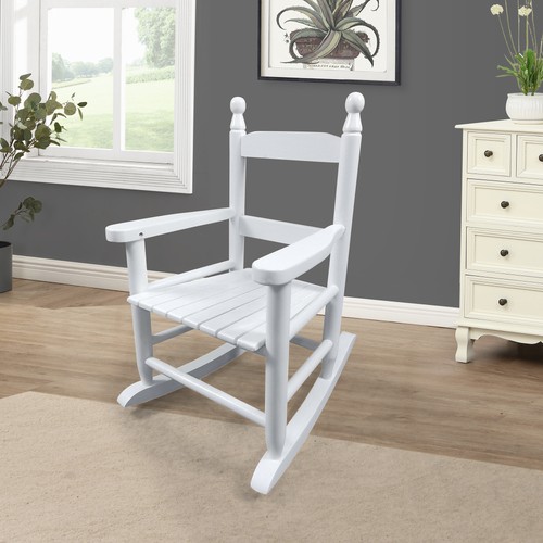 Kids rocking chair - chair, white