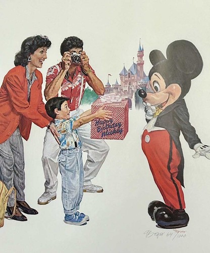 Happy birthday mickey le - mickey",