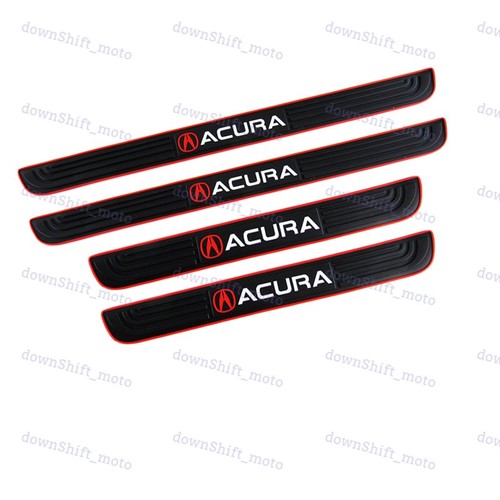 4pcs black rubber car door - 4pcs,