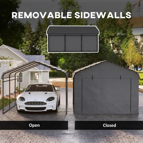 Heavy duty metal carport - heavy,