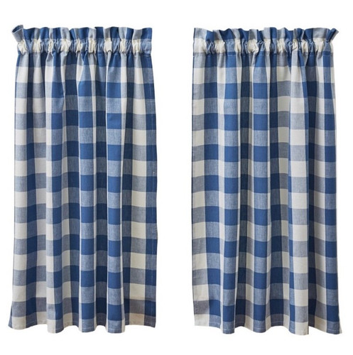 Park designs blue gingham - park,