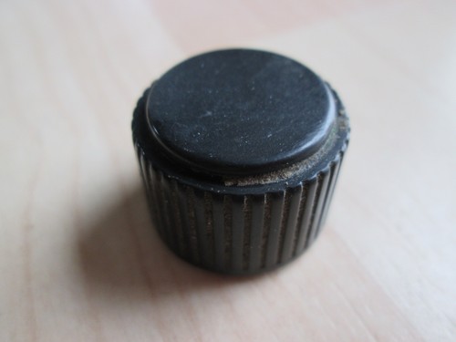 Turn knob black diam for - diam.,