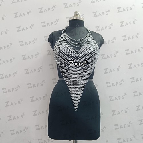 Handmade aluminum chainmail - aluminum,