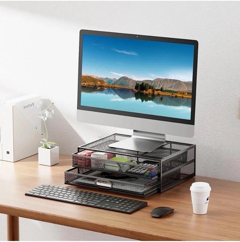 Monitor stand storage - stand/storage, drawer