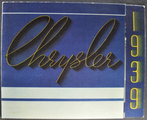 1939 chrysler brochure royal - 1939,