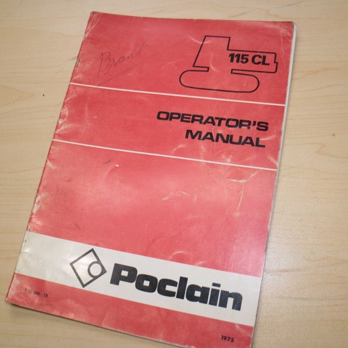 Poclain 115 crawler - 115, cl