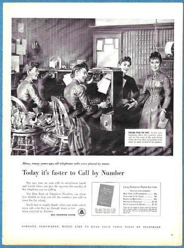 1955 bell telephone - 1955, ad