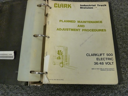 Clark 500 electric clarklift - electric,