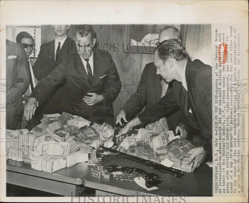 1962 press photo fbi agents - press,