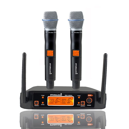 Uhf wireless microphone dual - uhf,