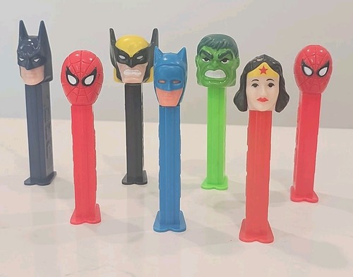 Pez dispensers marvel - dispensers, marvel/dc