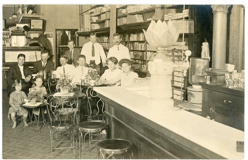 Rppc soda fountain interior - fountain,