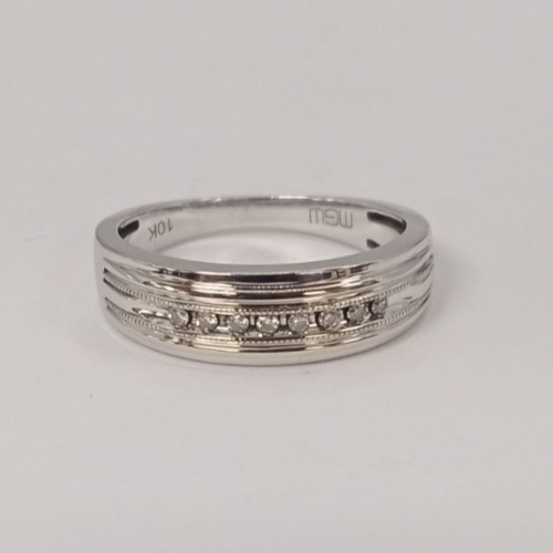 Men 10k white gold - (ma2), men's