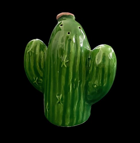 Vintage cactus with flower - with,