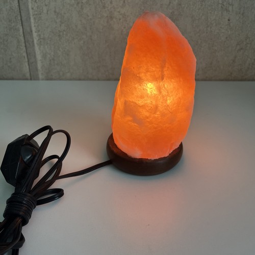 Himalayan salt lamp - lamp, pink