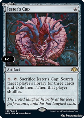 Jester cap foil - nm, [dmr
