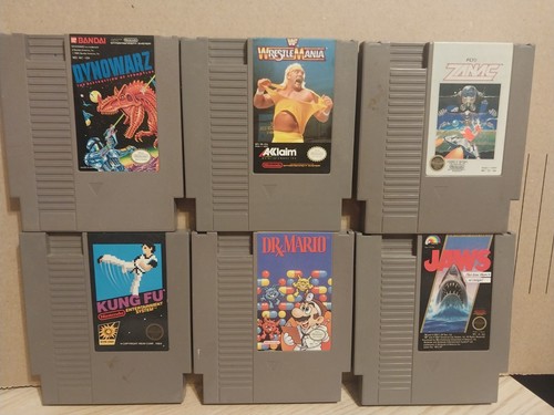 Vintage nintendo nes - 6, game