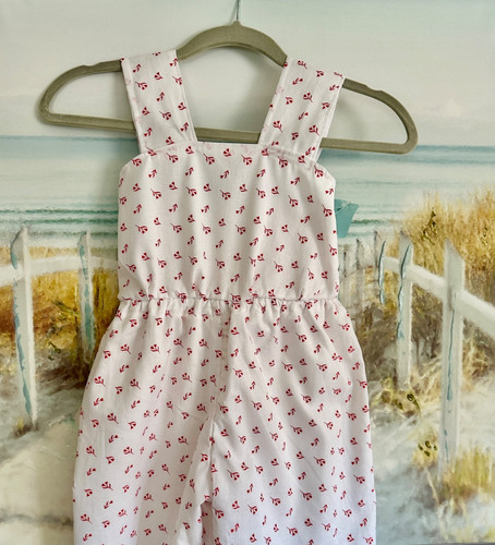 Girls romper size floral - romper, 7-8