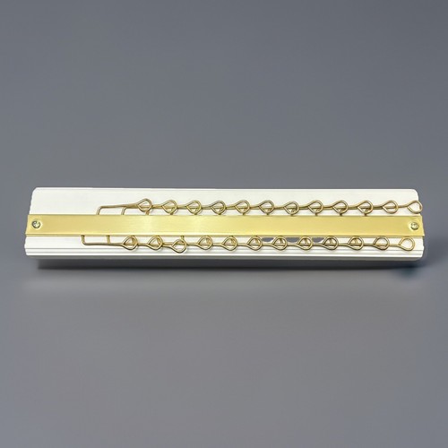 Vintage 1993 white wood tie - vintage,